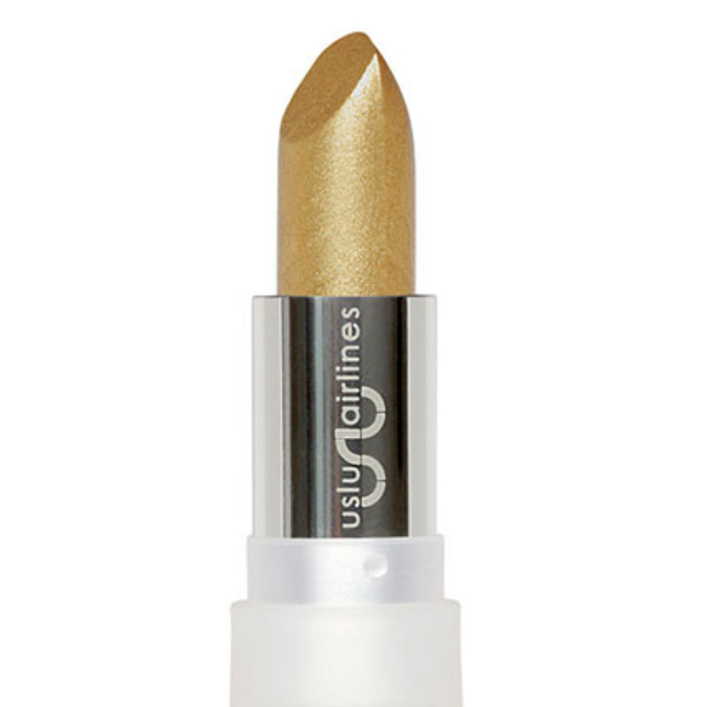 uslu airlines Lipstick 'TIN' - GOLD - NIB 💛